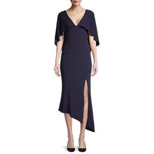 Ginger & Smart draped sleeve dress